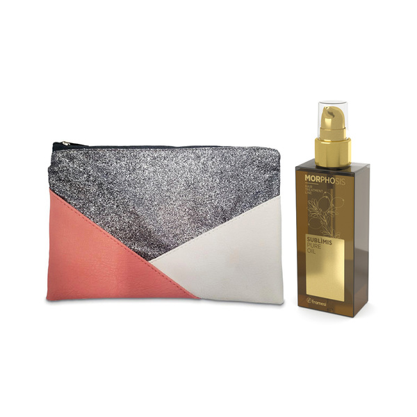 Čistý arganový olej SUBLIMIS PURE OIL 125 ml + dárek kosmetická taštička Framesi Pochette