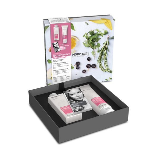 Dárkové balení Morphosis Color Protect šampon a kondicionér + dárek oční maska